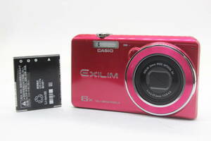 【美品 返品保証】 カシオ Casio Exilim EX-ZS26 ピンク 6x バッテリー付き コンパクトデジタルカメラ s7419