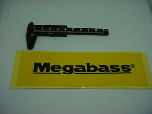 ⑧【送料84円】メガバス　Megabass/イエロー【新品未使用】ステッカー・シール