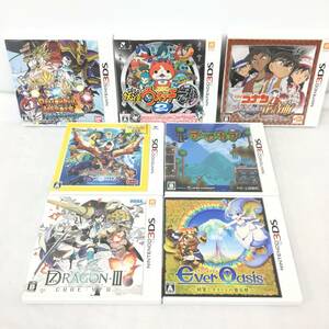 ■３DSソフト【セブンスドラゴンIII code:VFD　テラリア　3DS モンスターハンター ストーリーズ　コナン　DB　妖怪ウォッチ２元祖】D09