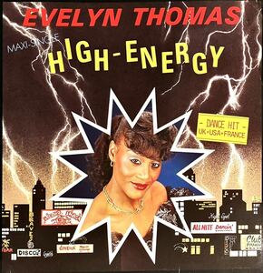 【ハイエナジー】　Evelyn Thomas - High Energy 12インチ 反りあり　ジャンク