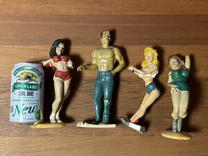 ★4点セット 80年代アメリカ製 フィギュア型缶ビールホルダー まとめて 80