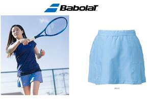 新品！ 【Babolat（バボラ）】デニムライク ポケット付 レディース テニス スコート