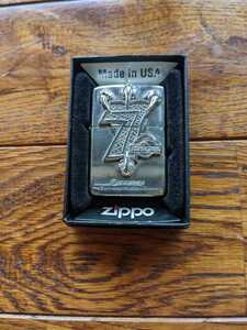 非売品　ZIPPO ジッポ 京楽 KYORAKU “CRジュラシックパーク” ジッポーライター 2002年製　パチンコ 