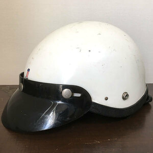 ハーレーダビッドソン 純正 ハーフヘルメット モデルH ホワイト Harley Davidson Half Helmet White MODEL H AMF 観賞/コレクション/装飾用