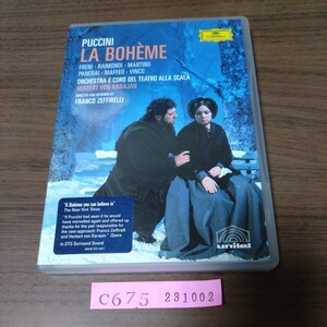 LA BOHEME　ヘルベルト・フォン・カラヤン プッチーニ: 歌劇《ラ・ボエーム》 インポートDVD