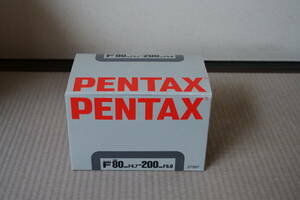 ペンタックス　F80-200mm 　F4.7-5.6　美品　元箱付き