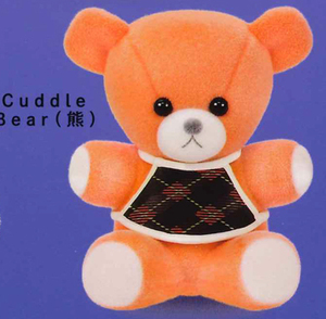 ケンエレファント ガチャ 吉徳のぬいぐるみ 昭和レトロ 【Cuddle Bear (熊）】