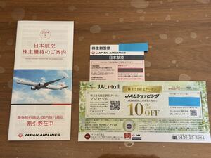 JAL 日本航空 株主優待券　期間2024/06/01〜2025/11/30 1枚