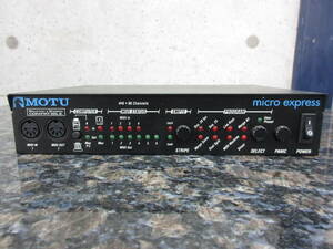 【お買い得品】MOTU MIDI インターフェイス micro express モツ