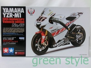 ＃ 1/12オートバイシリーズNO.115　ヤマハ　YAMAHA YZR-M1　50th アニバーサリー　バレンシア　エディション　NO.46　未組立品