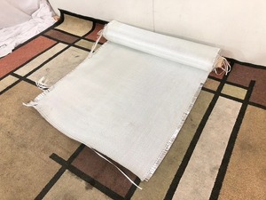 【米軍放出品】未使用品 ロービングクロス ガラス繊維ロービング 幅100cm×長さ18m×厚さ0.7mm 船舶/車修理(160) BD11LK-W#24