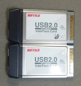 KN4724 【ジャンク】 BUFFALO IFC-CB2U2V USBインターフェースカード 2枚セット