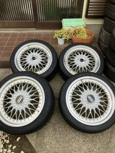 BBS RS 18インチ　スーパーRS 8j 9j リバレル等に