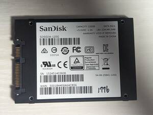 SanDisk　SSD 120GB【動作確認済み】1776