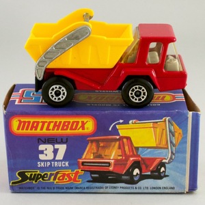イギリス マッチボックス（matchbox） superfast SKIP TRUCK 1976 new 37
