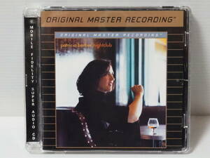 【MFSL 高音質盤SACD】PATRICIA BARBER パトリシア・バーバー / NIGHT CLUB ハイブリッド（Mobile Fidelity製 型番：UDSACD2004）