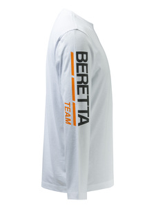 ベレッタ チーム長袖Tシャツ（ホワイト）Lサイズ/Beretta Team T-Shirt Long Sleeves - White