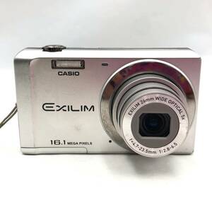 BDm123I 60 CASIO EXILIM EX-Z28 エクシリム シルバー デジタルカメラ USB充電/顔認識/AF自動追尾