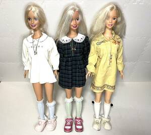 ★☆　3体　マイサイズ　バービー人形　全長約95cm まとめ売り　1992年製 特大バービー　ビンテージ　★☆