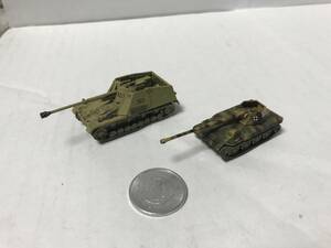 1/144 レジンキット完成品 ドイツ軍 対戦車自走砲 ヴァッフェントレーガー クルップ・シュタイアー社共同開発モデル & WTMナースホルン