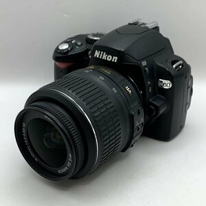 1円～/Nikon/ニコン/D60/レンズ付/DX/AF-S/NIKKOR/18-55mm/F3.5-5.6G/VR/デジタル一眼/デジカメ/ジャンク/I196