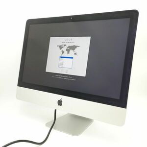 ★電源付き/OS入/液晶ムラあり★ Apple iMac (21.5-inch, Late 2012) [Core i5 3470S 16GB 1TB 21.5 macOS] 中古 一体型PC (6847)