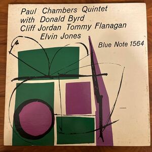 JAZZ LP Paul Chambers Quintet Blue Note BLP 1564 ポール チェンバース