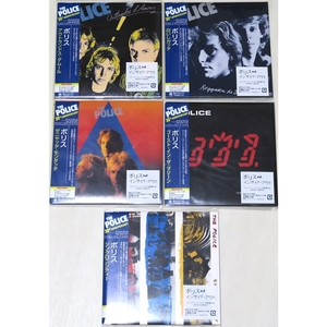 〇 30周年 ポリス THE POLICE 紙ジャケット ( シングル・ジャケット仕様 ) 全5枚 初回生産限定 デジタルリマスター 新品 〇