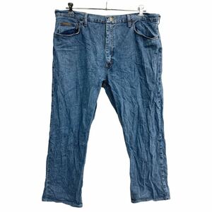 Wrangler デニムパンツ W40 ラングラー リラックスフィット ブルー メキシコ製 古着卸 アメリカ仕入 2302-942