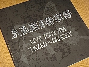 Aldious/Live Tour 2014 “Dazed and Delight/ツアー パンフ/アルディアス/パンフレット/ジャパメタ/re:no