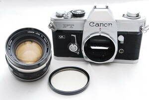 Canon FT/ FL 50mm 1:1.4 (ジャンク品）　01-12-13