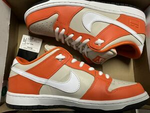 2016 NIKE DUNK LOW PREMIUM SB ORANGE BOX US10 新品 313170-811