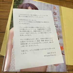 えなこ　えなこりんと秋　ミニ写真集　小冊子　夏の表紙キャンペーン 2021.2022★２冊セット★送料230円