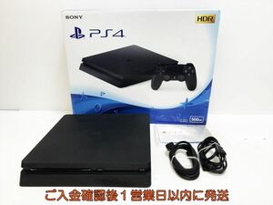 【1円】PS4 本体 セット 500GB ブラック SONY PlayStation4 CUH-2200A 初期化/動作確認済 プレステ4 G06-547yk/G4