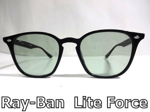 X4E015■本物■ レイバン Ray-Ban RB4258-F Lite Force イタリー製 ブラック サングラス メガネ 眼鏡 メガネフレーム