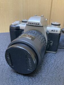 YK9503 PENTAX MZ-3 ペンタックス フィルムカメラ 一眼レフ PENTAX-FA 28-70mm 1:4 カメラ 通電のみ　ジャンク 品