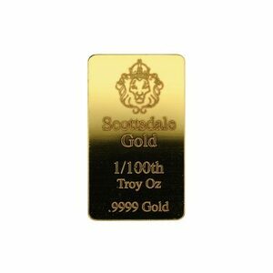 [保証書付き] (新品) アメリカ 純金 1/100オンス 純金 インゴット バー