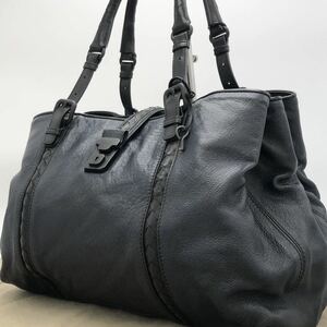 【上美品】BOTTEGA VENETA ボッテガヴェネタ ローマ ハンド トートバッグ イントレチャート