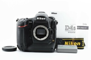 NIKON D4S 一眼レフ ニコン ボディ カメラ デジタルカメラ 動作品　取扱説明書 ストラップ付き