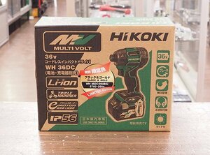 １円～!!特別限定色!! 新品未使用 ハイコーキ コードレスインパクトドライバ WH36DC NNBG 本体のみ ブラック＆ゴールド 36V 黒 金 送料無料