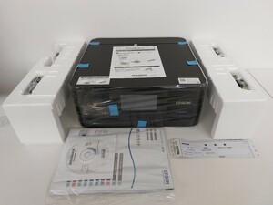 12157　EPSON エプソン プリンター A4 インクジェット複合機 カラリオ EP-884AB ブラック 未使用品箱なし