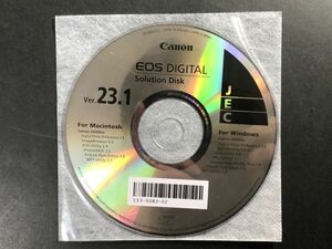 【即納】D005h#Canon キヤノン EOS DIGITAL Solution Disk 各Verから選べる【送料120】