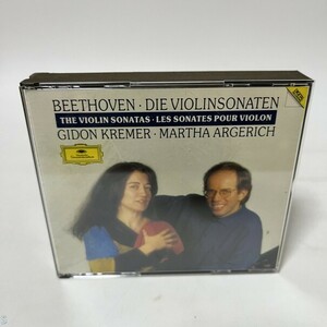 CD BEETHOVEN: DIE VIOLINSONATEN GIDON KREMER MARTHA ARGERICH 管：S [0]P