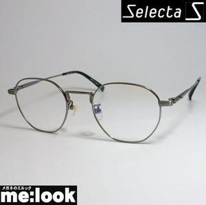 Selecta セレクタ クラシック ヴィンテージ レトロ 眼鏡 メガネ フレーム 87-5010-3 グレー
