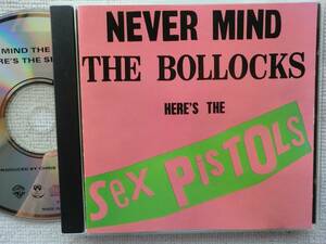 セックス・ピストルズ SEX PISTOLS●CD●NEVER MIND THE BOLLOCKS●ジョニー・ロットン シド・ヴィシャス●パンク 永遠の傑作！！