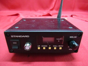 STANDARD スタンダード 特定小電力無線電話装置 MBL88 同時通話無線機 管理6R0301E-D5