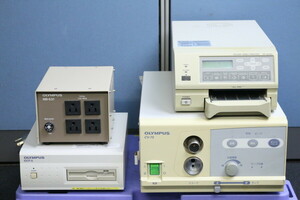 【オリンパス OLYMPUS】内視鏡機材まとめて!!（CV-70 YP-22MD EICP-S MB-631 MAJ-949）欠品あり 現状!!　管24ざ295