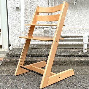 ◇ ストッケ STOKKE トリップトラップ TRIPP TRAPP ベビーチェア キッズチェア S/N4～ ノルウェー 北欧家具 B