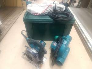 【中古品】★makita 防じん丸ノコ 集じん機セット KS5000FX+集じん機450　IT9YXQ7N0YBI