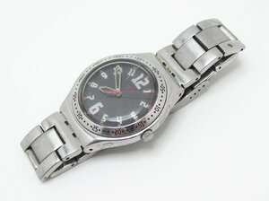 ★ハローカメラ★ 0261 スウォッチ swatch IRONY メンズ 腕時計 ジャンク扱い 要修理 生活防水 1円スタート 即決有り